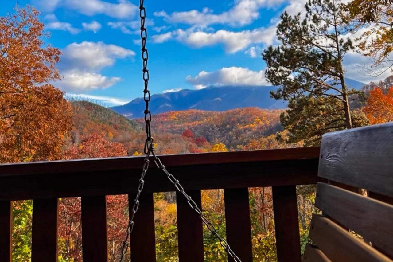 Triple Mountain View Villa Gatlinburg Exterior foto